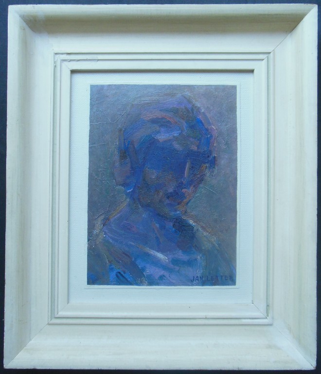 Jan Marinus Letter - Jan Marinus Letter 1914-1989, olieverf, Portret kopen? Bied vanaf 75!