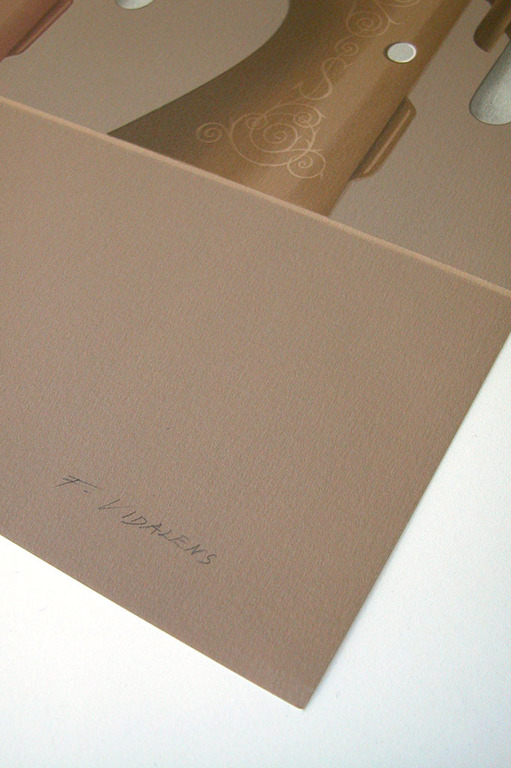 FRÉDÉRIC VIDALENS, ‘Masche à coudre’, originele kleurenlitho, handgesigneerd kopen? Bied vanaf 40!