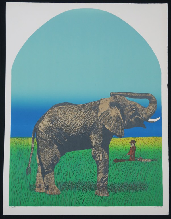 Antonio Segui: Litho, Olifant kopen? Bied vanaf 20!
