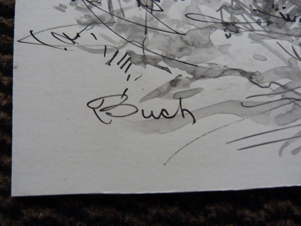 Jobst Heinrich Frese ( 1914 - 1986 ) - 3 x  tekening/aquarel kopen? Bied vanaf 1!