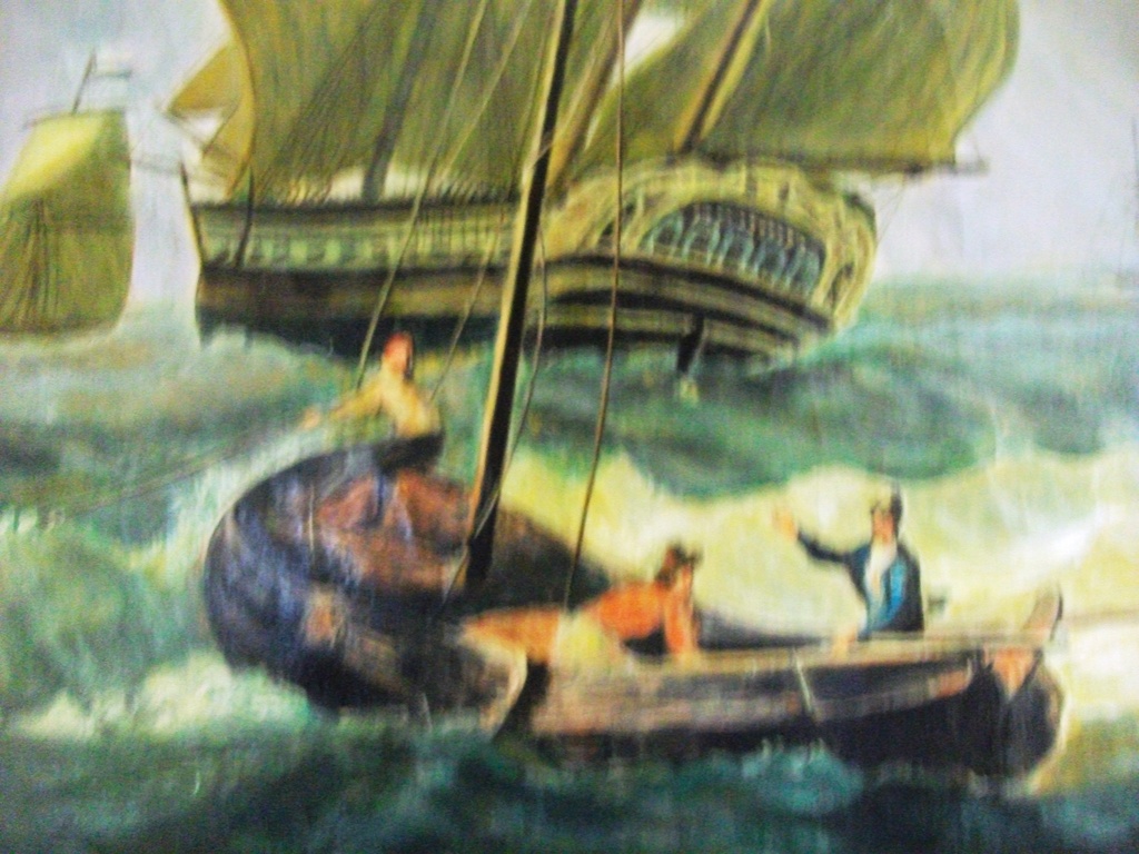 A Hoeijmans: olievef op doek/ paneel, Marine kopen? Bied vanaf 20!