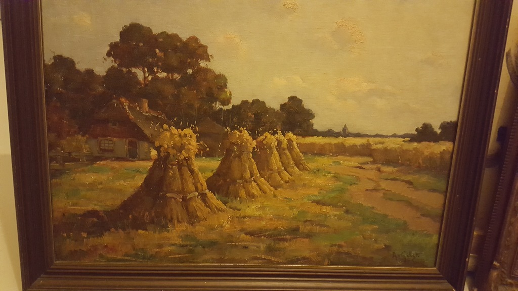 Hooiveld stilleven kopen? Bied vanaf 200!