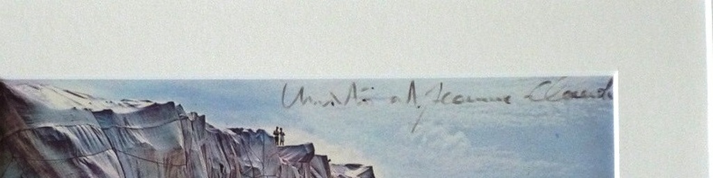 Christo, handgesigneerde foto: wrapped coast, Australia, 1969 kopen? Bied vanaf 175!