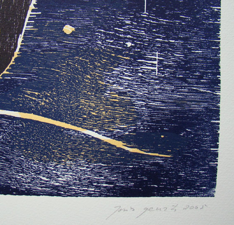 Joris Geurts - houtsnede - (oortje) - 2005 kopen? Bied vanaf 75!