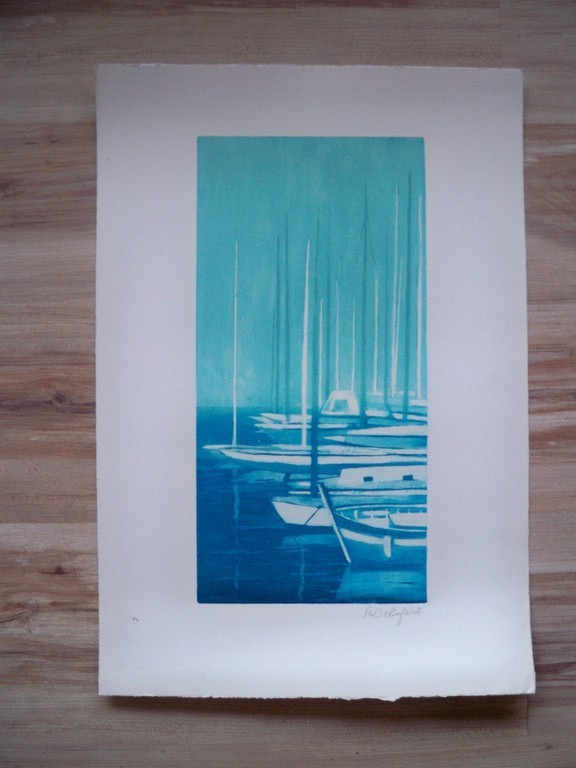 Willy Belinfante - Blue Marine / Montagne - Kleurenets kopen? Bied vanaf 1!