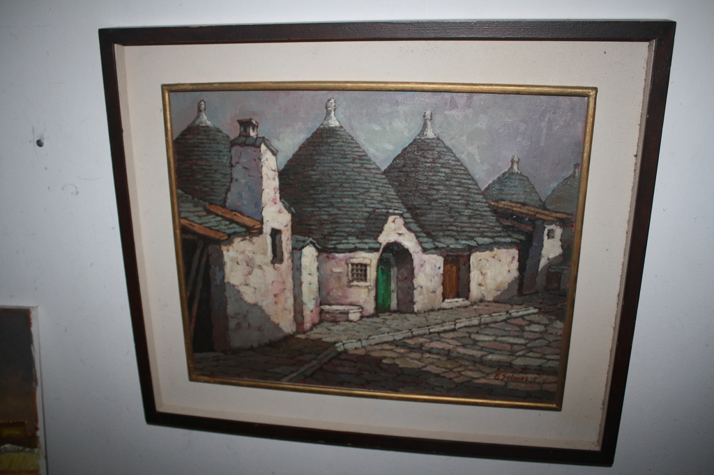 SPAANSE HUISJES IN ZOMERLICHT van SOLINAS kopen? Bied vanaf 1!