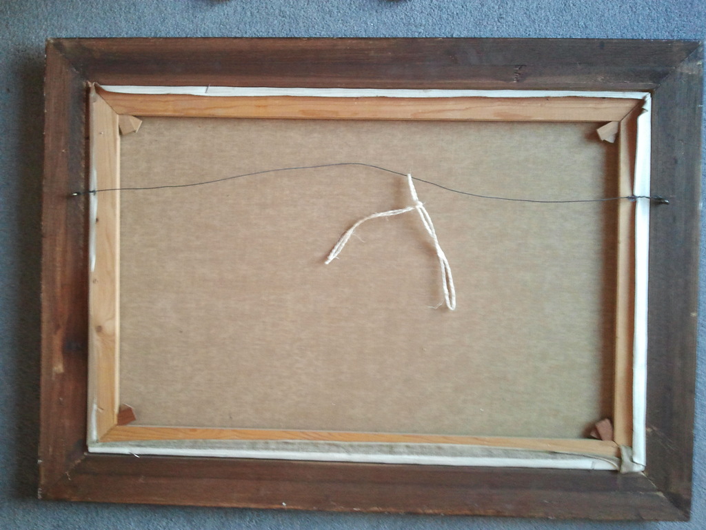  Gezicht op Zierikzee, olieverf op doek kopen? Bied vanaf 1!