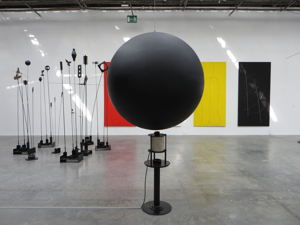 Vassilakis Takis. -Cadran- Grote Lithografie door Maeght-Paris. 1981. Zeldzaam.. kopen? Bied vanaf 149!