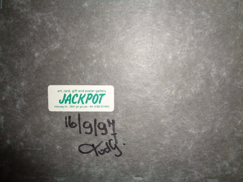 Herman Brood - HERMAN BROOD, Gelimiteerde en HANDGESIGNEERDE Zeefdruk MOEDER EN KIND kopen? Bied vanaf 159!