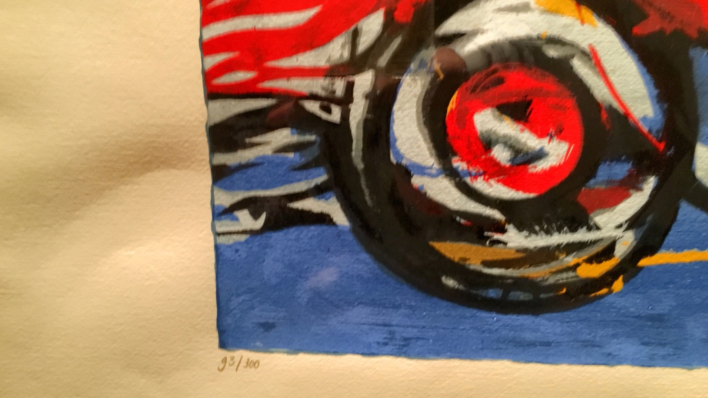 Herman Brood; zeefdruk 93/300 Future Lease  kopen? Bied vanaf 250!