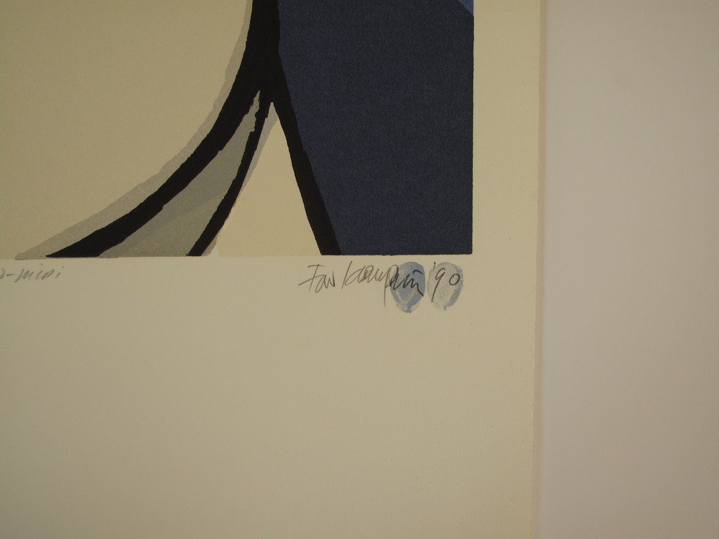 Fon Klement, Fin d'apres midi'90, boardsnede 43/70 kopen? Bied vanaf 150!