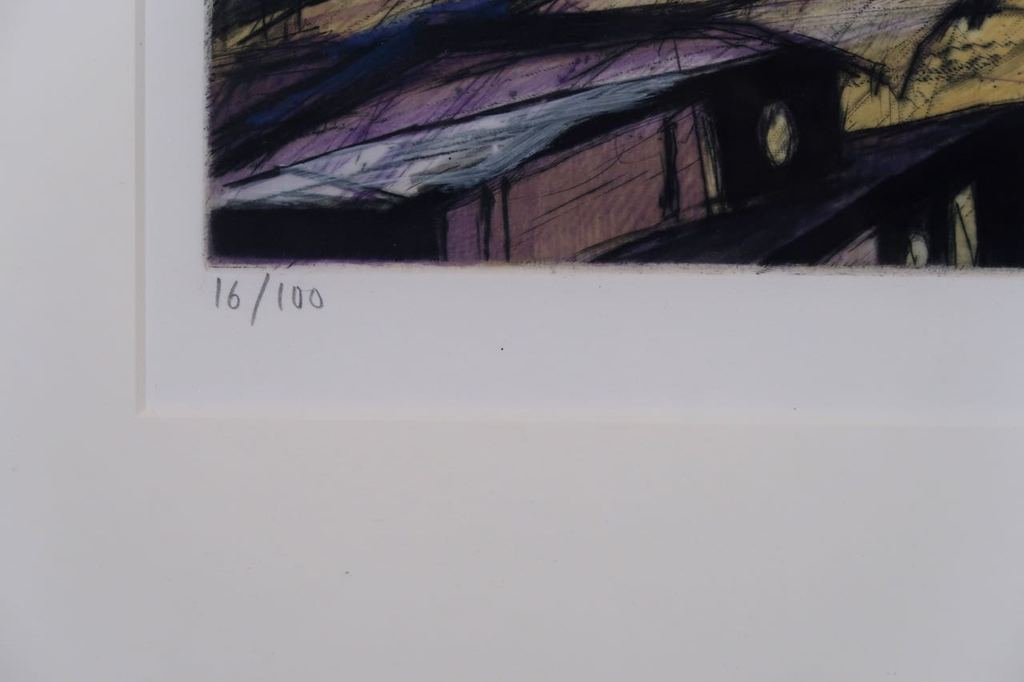 Peter Wever: Ets, Computergrafik - Ingelijst kopen? Bied vanaf 35!