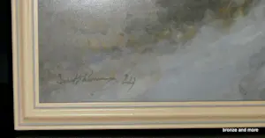 Johan Hendrik Doeleman - Couache schilderij van JH Doeleman 1848-1913 Molen in de sneeuw kopen? Bied vanaf 375!