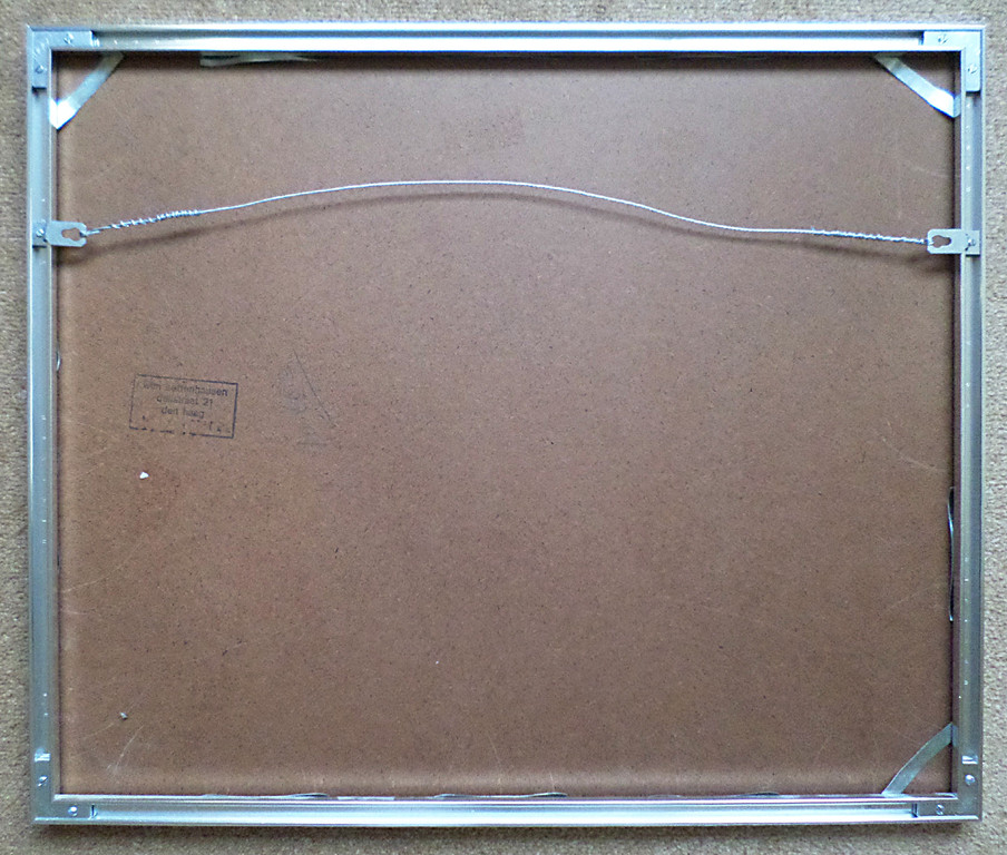 Wim Bettenhausen - Februari (Plein 1813), aquatint ets (mooi ingelijst) kopen? Bied vanaf 100!