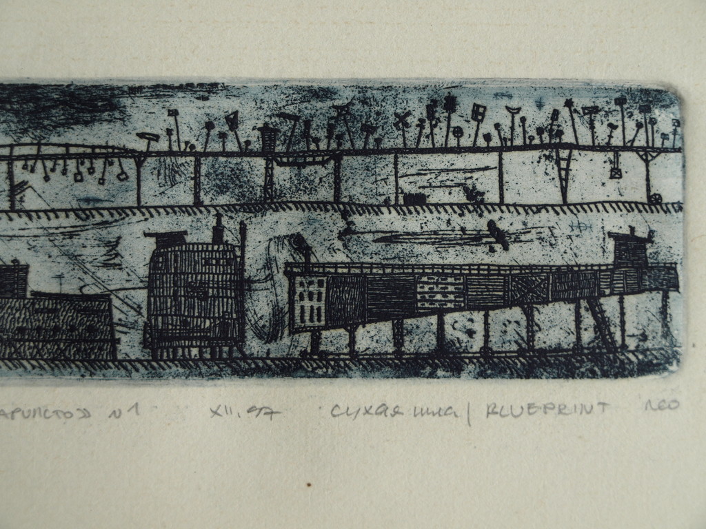 Onbekende kunstenaar : Ets – Contrapuncto no 1 – 1997  kopen? Bied vanaf 1!