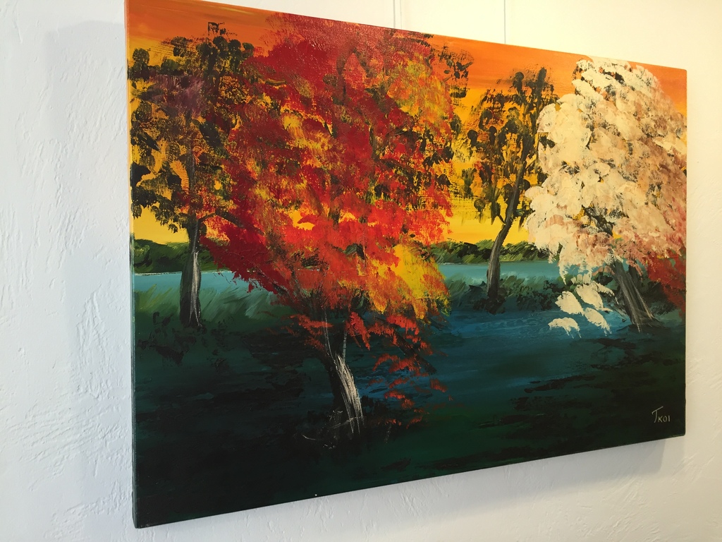 Gene Genadyj  acryl op doek  kopen? Bied vanaf 75!