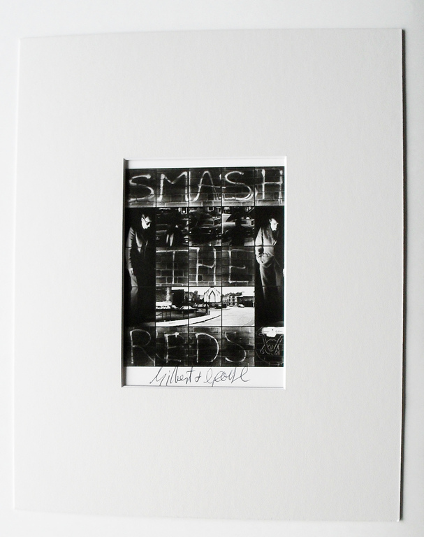 Gilbert & George - Smash the Reds 1977 - handgesigneerd kopen? Bied vanaf 39!