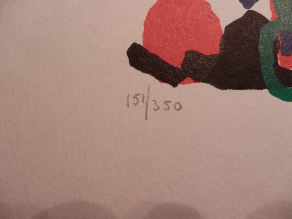 AD van HASSEL  Zeefdruk   POPPENKAST kopen? Bied vanaf 1!