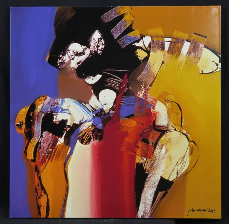 Peter Meijer: Giclee op doek, Bellis kopen? Bied vanaf 75!