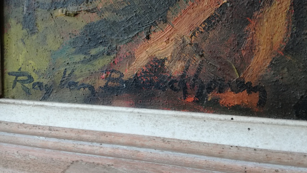 Onbekend kunstenaar (eind 19de eeuw), Olieverf op doek, Dorpzicht kopen? Bied vanaf 25!