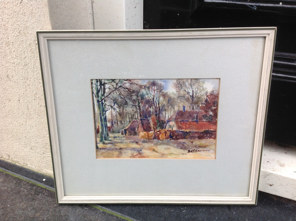 Hugo Polderman - Hugo Polderman, Schaapskooi bij Hoog Buurlo kopen? Bied vanaf 50!