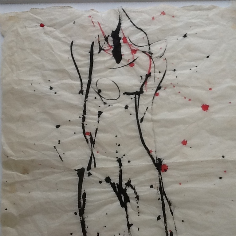 Peter Schenk, O.I. Inkttekening,vrouwelijk naakt, gesigneerd, unica kopen? Bied vanaf 250!