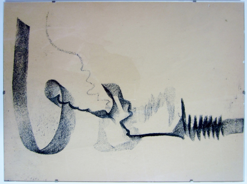 Abstract houtskool op papier kopen? Bied vanaf 1!