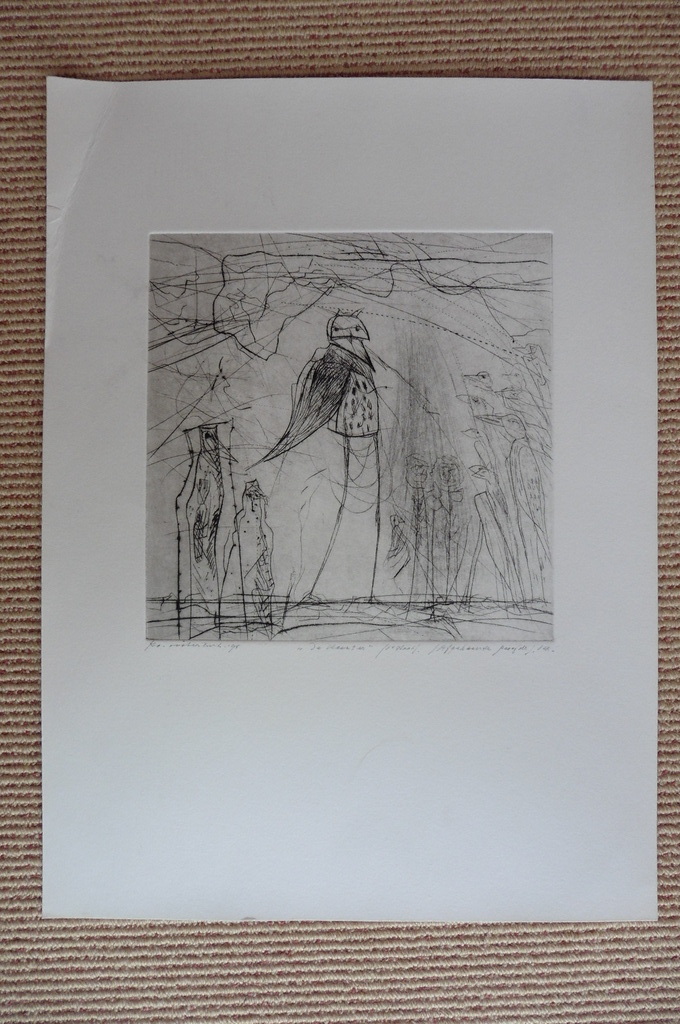 Wout van Heusden - Ko Oosterkerk, De Heerser, ets 1/1 kopen? Bied vanaf 60!