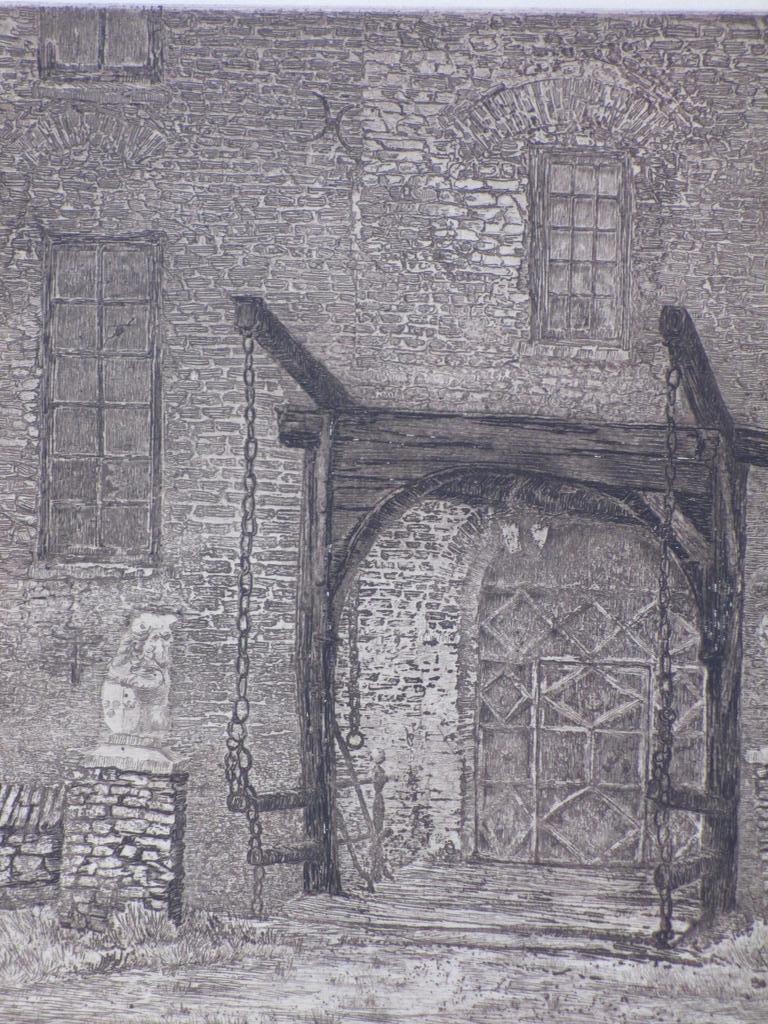 M.J.Baukema Philipse, Kasteeltoegang Doorwerth, Ets kopen? Bied vanaf 40!