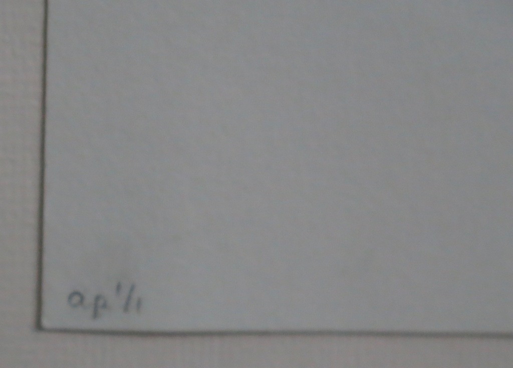 Bert Loerakker: Zeefdruk, Zonder titel - Ingelijst kopen? Bied vanaf 20!