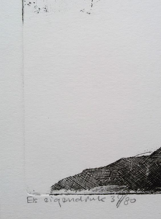 Joost Minnigh - De Kat van het Colosseum, ets kopen? Bied vanaf 40!