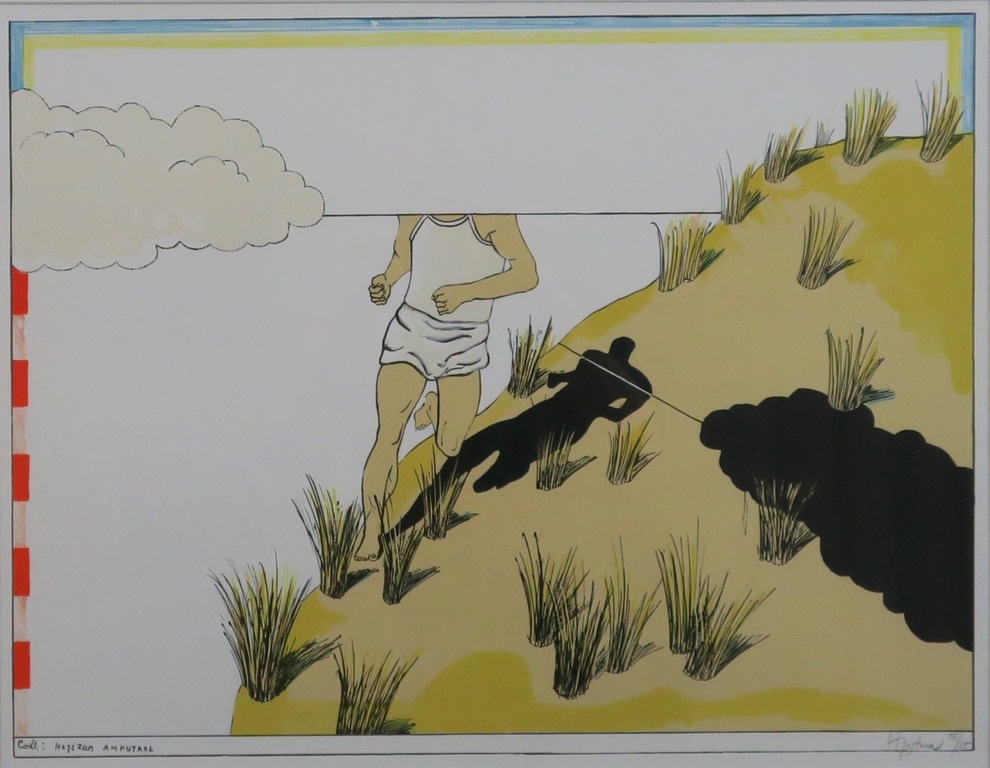 Hannes Postma: Litho, Horizon Amputaal - Ingelijst kopen? Bied vanaf 60!