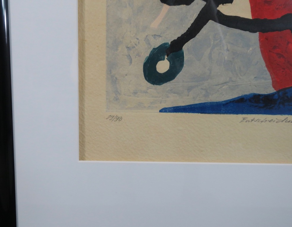 Jan Tormi: Carborundum, Entscheidung - Ingelijst kopen? Bied vanaf 60!