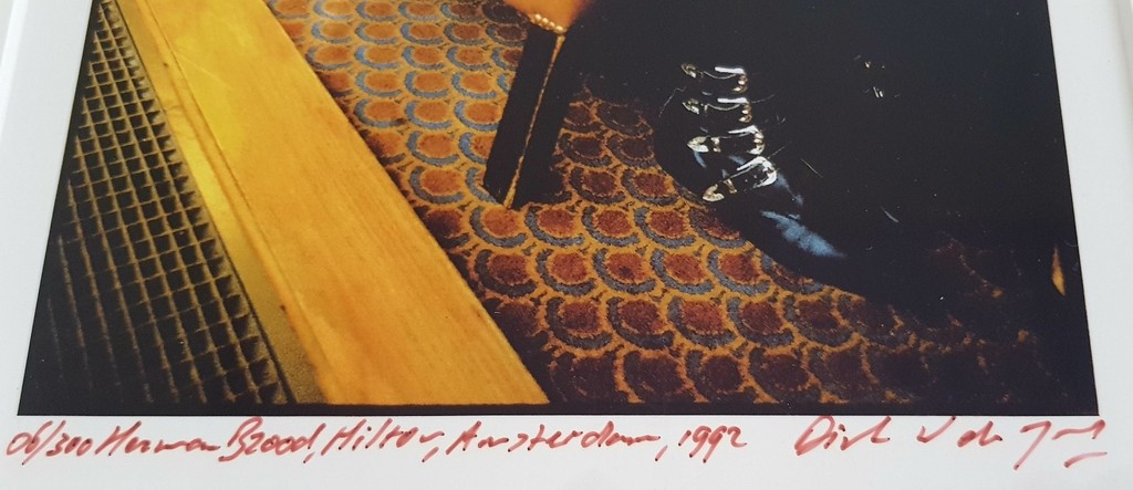 Dirk W. de Jong: kleurenfoto, Herman Brood in het Hilton kopen? Bied vanaf 100!