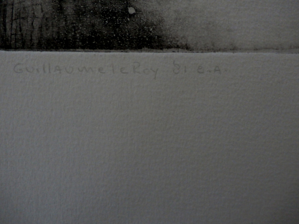 Guillaume le Roy - ets/aqautint: Egidius I - 1981 kopen? Bied vanaf 100!