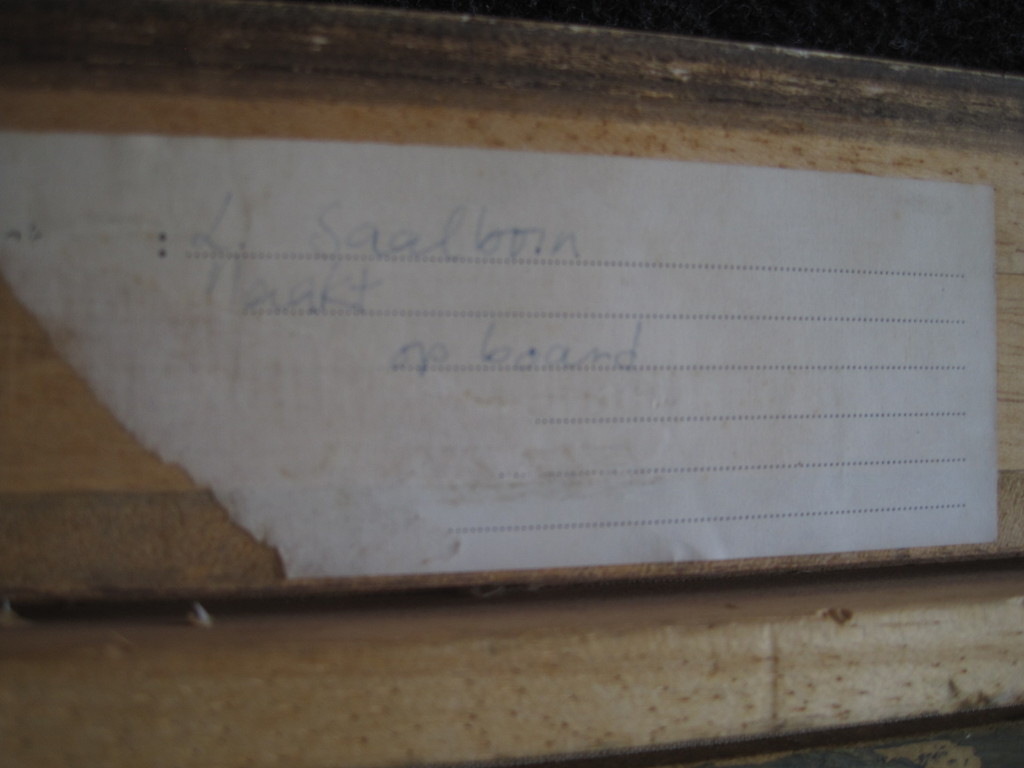 Bijzonder olieverf "naakt" van Joods Amsterdamse schilder Lou Saalborn 1891-1957 kopen? Bied vanaf 1!