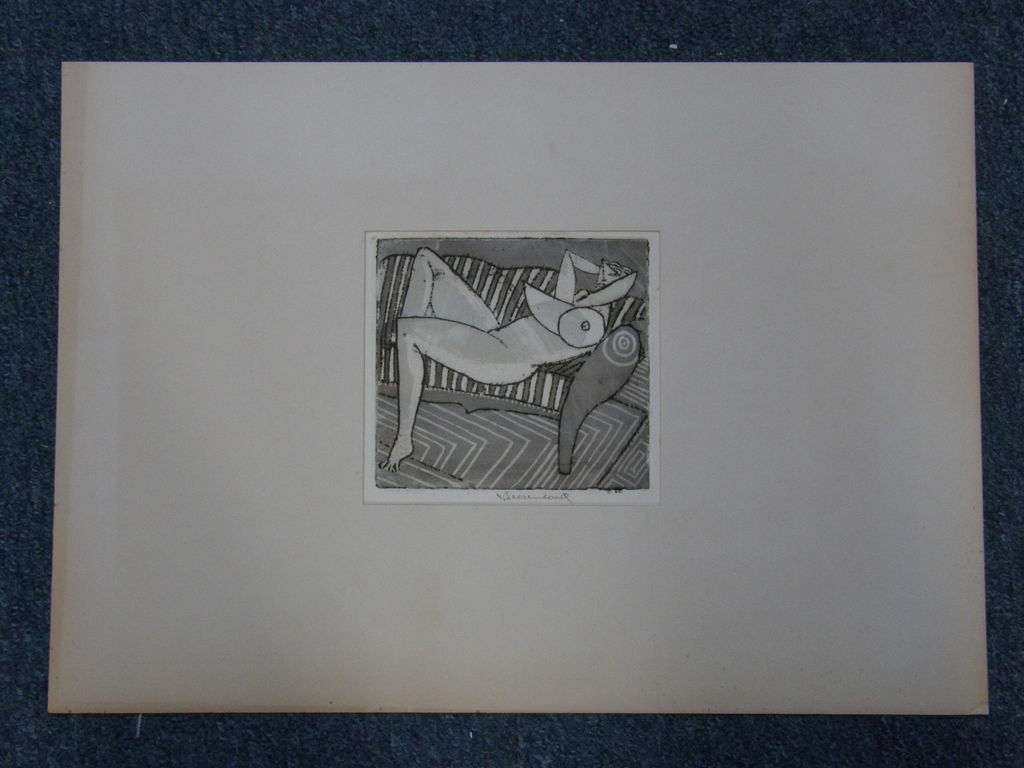 Theo Beerendonk: ets, potlood gesigneerd kopen? Bied vanaf 20!