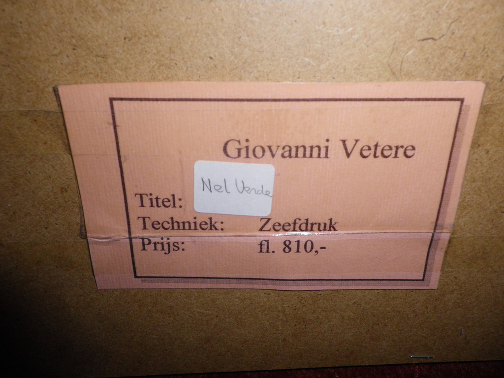 giovanni vetere kopen? Bied vanaf 75!