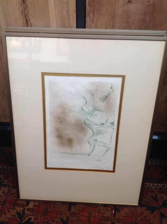 Onbekende kunstenaar gesigneerd Dali, kopen? Bied vanaf 1!