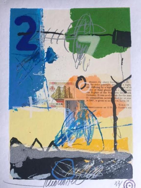 Theo Koster Zeefdruk en collage 2 kopen? Bied vanaf 25!