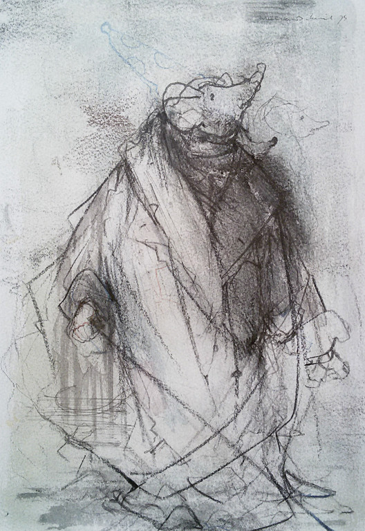 William (Dirkje) Kuik - Tovermuis, tekening kopen? Bied vanaf 195!