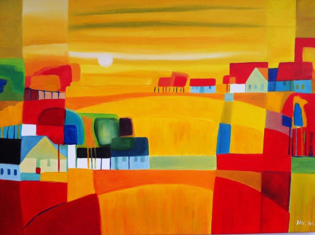 Bekende kunstenaar uit China. MR XU. kopen? Bied vanaf 150!