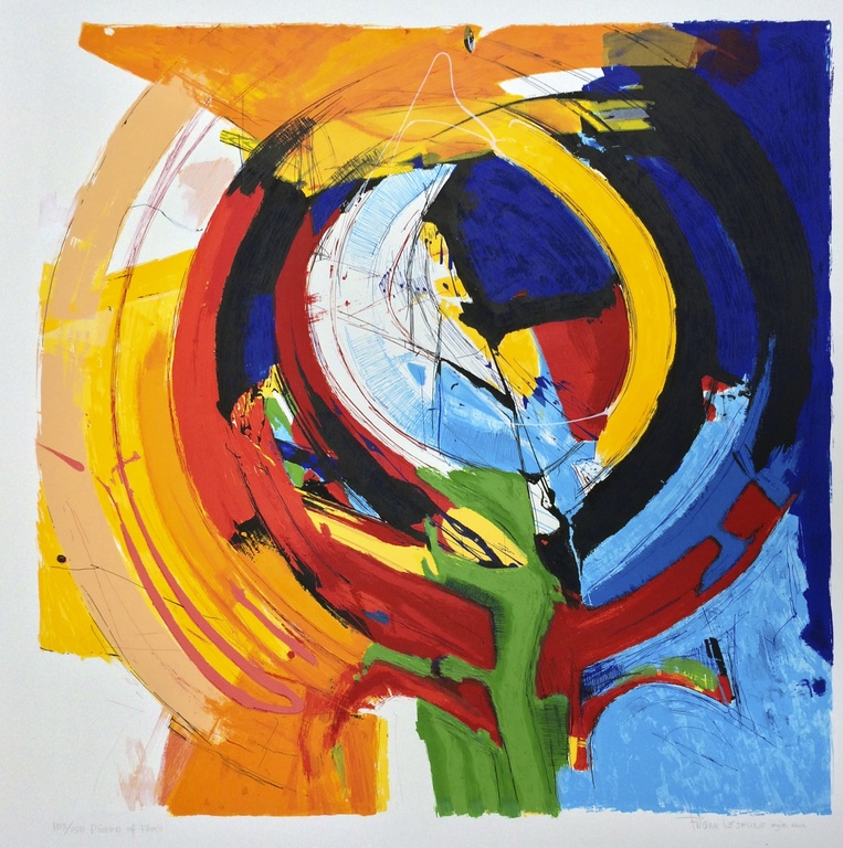 Frank Lejeune: zeefdruk , Picked off fresh verkocht voor € 70!