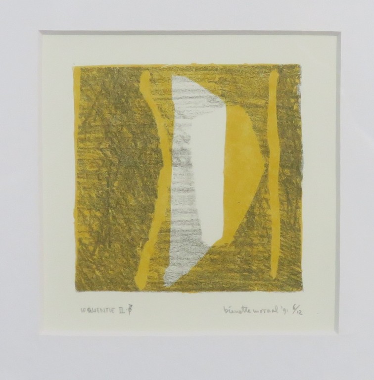 Bienette Moraal: Litho, Sequentie II - Ingelijst kopen? Bied vanaf 20!
