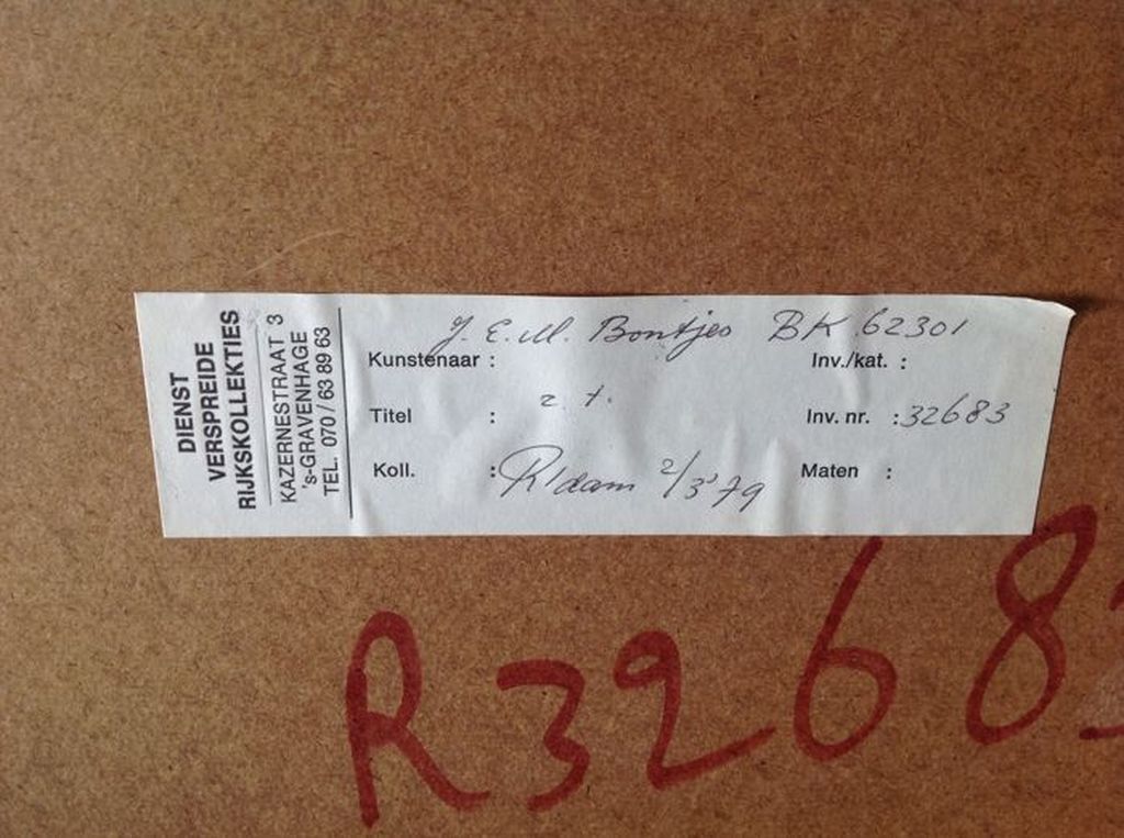 Annelies Bontjes, Potlood 1979 zonder titel kopen? Bied vanaf 400!