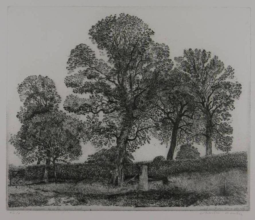 Charles Donker: Ets, 1 Juni. Overal jonge spreeuwen. Het is heet. Onweer dreigt. kopen? Bied vanaf 150!