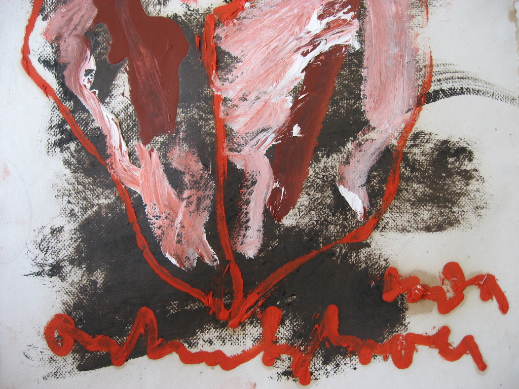 Anton Heyboer: Gouache, 'Moeder en Kind', 1989 kopen? Bied vanaf 299!