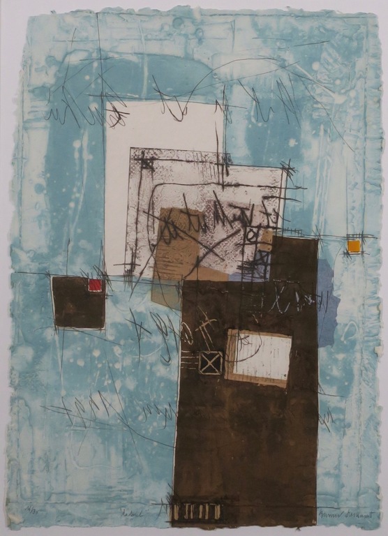 Bernard Remusat: Carborundum, Dadoub - Ingelijst kopen? Bied vanaf 50!