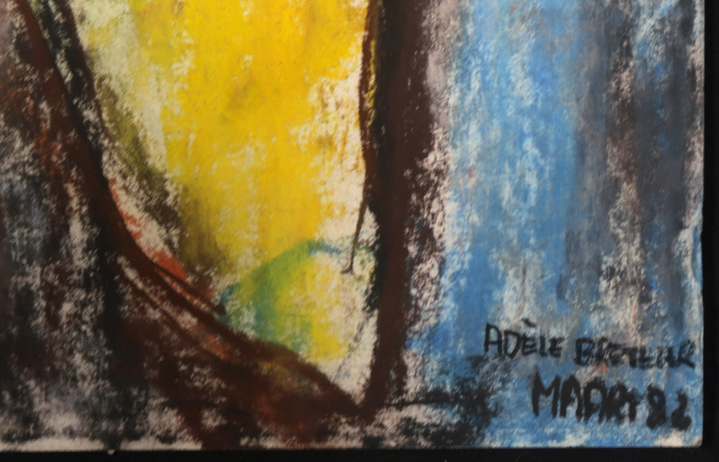 Adele Breteler: Krijttekening, Zonder titel kopen? Bied vanaf 1!