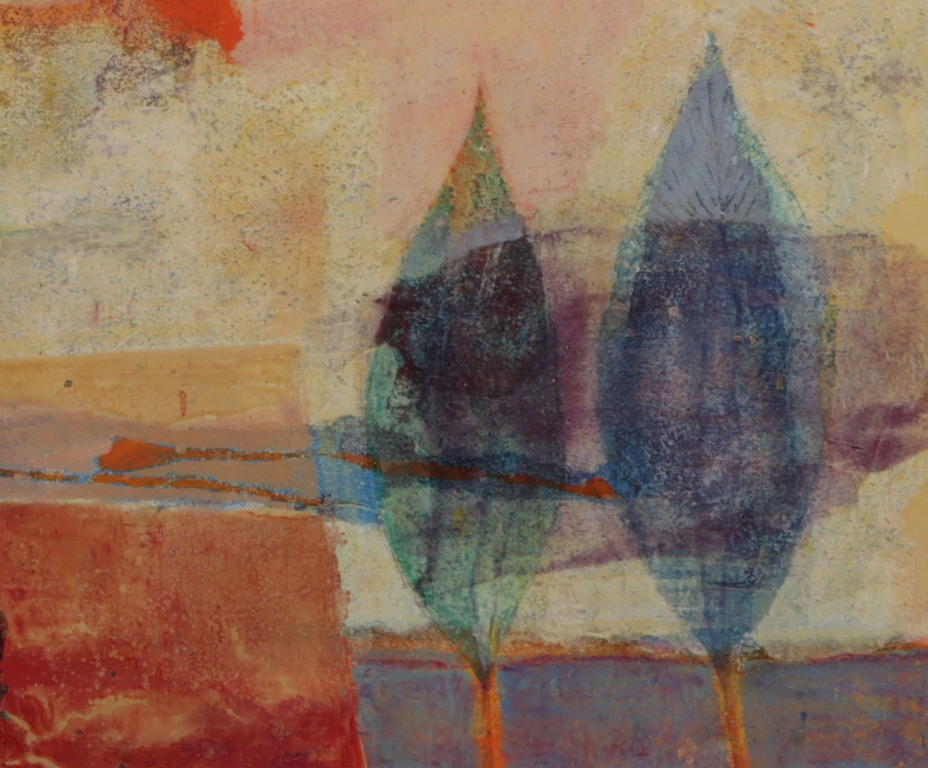 Poek Burmann: Olieverf op board, Ouvre ta fenetre.. - Ingelijst kopen? Bied vanaf 225!